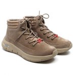 Skechers bottine beige daim 167373